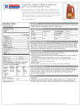 Spec Sheet / Nutrition 