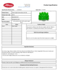 50105 Green Apple Gummi Bears 5lb Specification 1.19.2023 - Copy