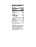 Capora Frozen Hot Chocolate Frappe Mix Nutrition Information