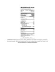 Nutrition / Ingredient Label