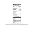 Nutrition / Ingredient Label