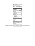 Nutrition / Ingredient Label Nutrition / Ingredient Label