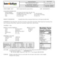60435  100% Crushed Peach Pear Apricot Nutrition