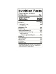 Green Elephant 5Lb Nutrition Label Green Elephant 5Lb Nutrition Label