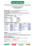 Oringer Jamaican Rum Hard Serve Ice Cream Flavoring Nutrition Information