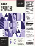 Adourne Purple Sprinkles Nutrition