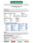 Oringer Premium Fudge Dessert / Sundae Topping #10 Can Nutrition Information