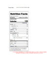 Capora 750 mL Coconut Flavoring Syrup Nutrition Information