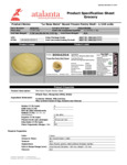 PASTRY SHELL ROUND RAW 2.7" 140/CASE LA ROSE NOIRE nutrition