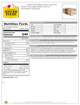871FF95157_Foster Farms_Nutrition
