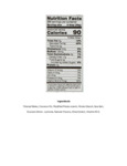 Original Cream Cheese Vegan Spread 24.25 lb. nutrition Original Cream Cheese Vegan Spread 24.25 lb. nutrition