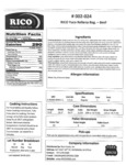 Rico Beef Yuca Rellena Nutrition Rico Beef Yuca Rellena Nutrition
