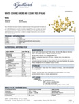 9906 White Cookie Drops_Nutrition