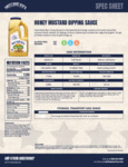 999997809_sj5032ha_honey_mustard_dipping_sauce_nuturition