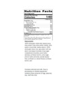999KDKCHEF Nutrition Label