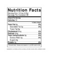 Nutrition / Ingredient Label