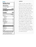 Artisan Kitchen Veggie and 3 Cheese Nutrition Artisan Kitchen Veggie and 3 Cheese Nutrition