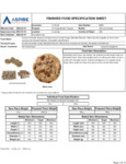 Aspire Bakery OTIS SPUNKMEYER Specs 55800 Aspire Bakery OTIS SPUNKMEYER Specs 55800