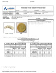 Aspire Bakery OTIS SPUNKMEYER Specs 58104 Aspire Bakery OTIS SPUNKMEYER Specs 58104