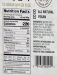 Assi 12-Grain Rice Nutrition