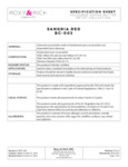 Roxy & Rich Sangria Red Nutrition