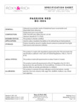 Roxy & Rich Passion Red Nutrition 