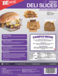 The BE Hive Vegan Deli Slices Nutrition