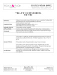 Roxy & Rich Yellow Chrysoberyl Nutrition