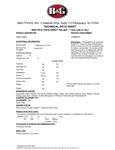 Spec Sheet/Nutrition