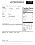 Mission Blue Corn Tortilla Chips Nutrition Information