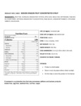 Bossen 64 fl. oz. Dragon Fruit Concentrated Syrup Nutrition Information