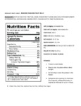 Bossen 8.38 lb. Passion Fruit Jelly Topping Nutrition Information