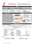 Eiffel Tower Brie Nutrition Information