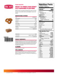 Rich's Cake Donut Nutrition