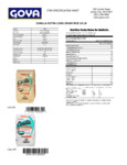 GOYA Canilla Long Grain Rice Nutrition Information GOYA Canilla Long Grain Rice Nutrition Information