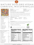 Carnival Vegan Cannister Pail Nutrition