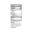 Carr's Whole Wheat Crackers Nutrition Label