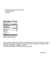 Cary's Sugar Free Pancake and Waffle Syrup Nutrition Information Cary's Sugar Free Pancake and Waffle Syrup Nutrition Information