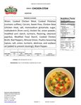 Chicken Stew Nutrition