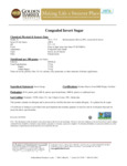 Congealed Invert Sugar_Nutrition