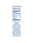 Nutrition Sheet