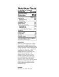 David's Cookies 4 oz. Pre-Cut Blondie Brownie Nutrition Information