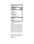 David's Cookies 2 oz. Thaw n'Serve Chocolate Chip Cookie Nutrition Information David's Cookies 2 oz. Thaw n'Serve Chocolate Chip Cookie Nutrition Information