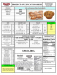 David's Cookies Cinnamon Chip Muffin