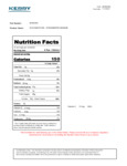 Davinci_711SMDVSTRBN_Strawberrybanana_Nutrition Label