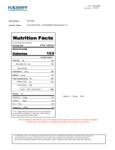 Davinci_711SMDVSTRWB_Strawberry_Nutrition Label