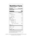 Nutrition / Ingredient Label