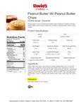 Spec Sheet/Nutrition