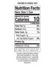 Polar Diet Orange Dry Nutrition