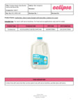 Distributor Spec Sheet of ECL-SPEC-067 FG Specification - Frozen Soft Serve - Vanilla (1 Gallon) (1) Distributor Spec Sheet of ECL-SPEC-067 FG Specification - Frozen Soft Serve - Vanilla (1 Gallon) (1)